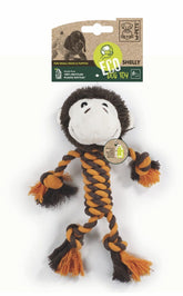 M-Pets Shelly Maymun Şeklinde Peluş Kedi ve Köpek Oyuncağı 33x26x10 Cm