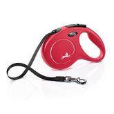 Flexi New Classic Şerit Otomatik Köpek Gezdirme Tasması Medium Kırmızı 5 Mt