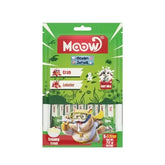 Moow Yengeçli Istakozlu ve Keçi Sütlü Yetişkin Sıvı Kedi Ödül Maması 1 Adet 6x12 Gr