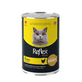 Reflex Plus Sos İçinde Tavuklu Yetişkin Konserve Kedi Maması 1 Adet 400 Gr
