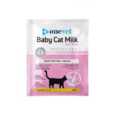 OneVet Baby Cat Milk Sindirim ve Büyüme Destekleyici Yavru ve Anne Kedi Süt Tozu 5 Gr 30 Adet