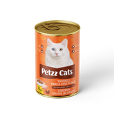 PetzzCats Tavuk Etli Yetişkin Kedi Konservesi 400 Gr 1 Adet
