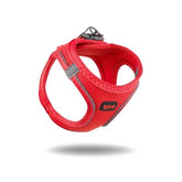 Tailpetz Air Mesh Harness Köpek Göğüs Tasması Xsmall Neon Kırmızı 20-34x23-38 Cm