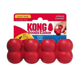 Kong Goodie Ribbon Çoklu Top Şeklinde Köpek Oyuncağı Small Kırmızı