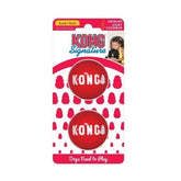 Kong Signature Ball Top Şeklinde Köpek Oyuncağı Medium 2 Adet