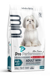 Pro Performance Somonlu ve Yaban Mersinli Küçük Irk Yetişkin Köpek Maması 7 Kg