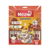 Moow Tavuklu Kedi Naneli ve Keçi Sütlü Yetişkin Sıvı Kedi Ödül Maması 1 Adet 30x12 Gr
