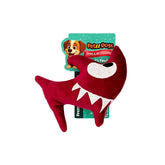 PetzzDogs Shark Sesli Dayanıklı Peluş Köpek Çiğneme Oyuncağı Yeşil 16x14 Cm