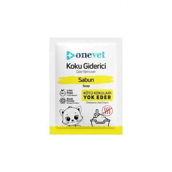 OneVet Kedi Kumu Koku Giderici 25 Gr Sabunlu