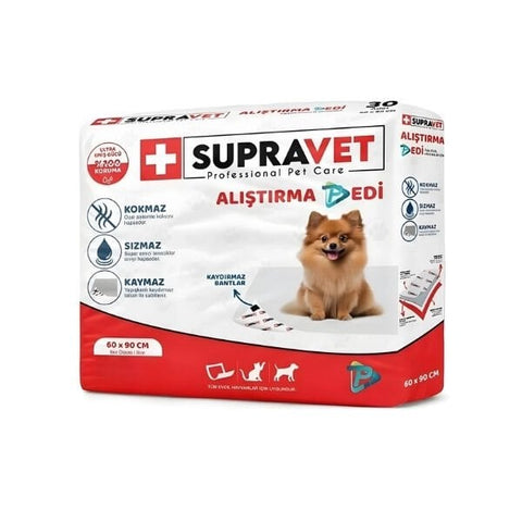Supravet Köpek Tuvalet Alıştırma Pedi 10 Adet 60x90 Cm