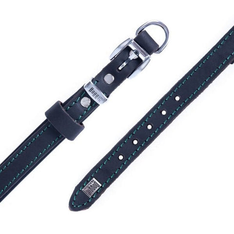 Doggie Yağlı Deri Köpek Boyun Tasması Medium Kahverengi 2x35-40 Cm
