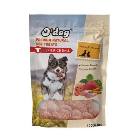O Dog Dana Etli Lezzet Topları Köpek Ödül Maması 1 Adet 100 Gr