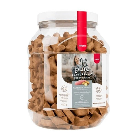 Mera Pure Sensitive Hindi Etli ve Patatesli Köpek Ödül Bisküvisi 600 Gr