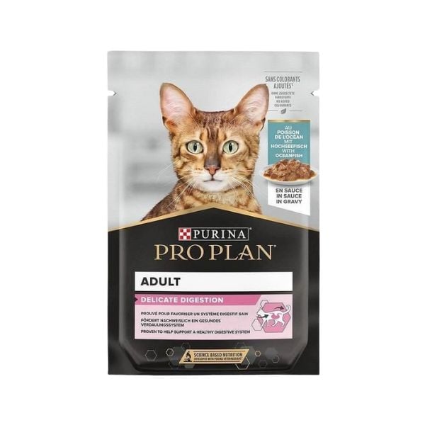 Pro Plan Okyanus Balıklı Pouch Yetişkin Konserve Kedi Maması 1 Adet 85 Gr