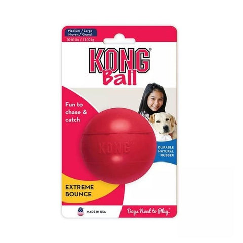 Kong Delikli Top Şeklinde Çok Amaçlı Köpek Oyuncağı Medium Large