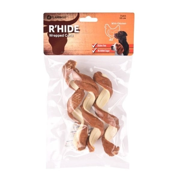 Flamingo Rhide Ördekli ve Tavuklu Glutensiz Köpek Ödül Maması 1 Adet 37 Gr