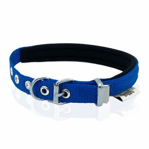 Doggie Comfort Dokuma Köpek Boyun Tasması Small Mavi 1.5x20-25 Cm