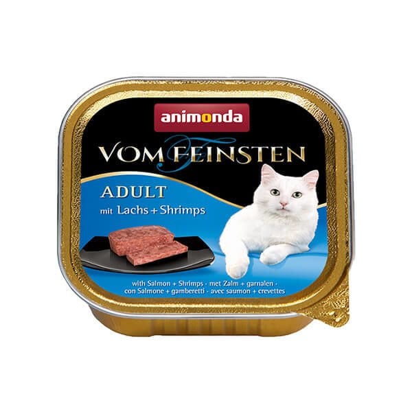 Animonda Somon ve Karidesli Yetişkin Konserve Kedi Maması 1 Adet 100 Gr