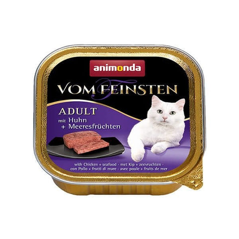 Animonda Tavuk ve Deniz Mahsüllü Yetişkin Konserve Kedi Maması 1 Adet 100 Gr