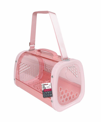 M-Pets Honey Kedi ve Küçük Irk Köpekler için Taşıma Çantası 59.1x38.1x35.4 Cm Pembe
