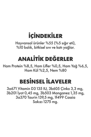 Pro Performance Ultra Premium Biftekli Yetişkin Konserve Kedi Maması 1 Adet 400 Gr