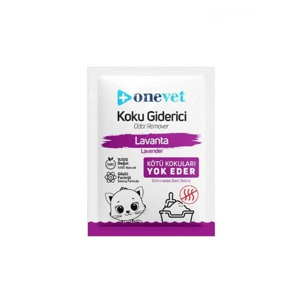 OneVet Kedi Kumu Koku Giderici 25 Gr Lavantalı