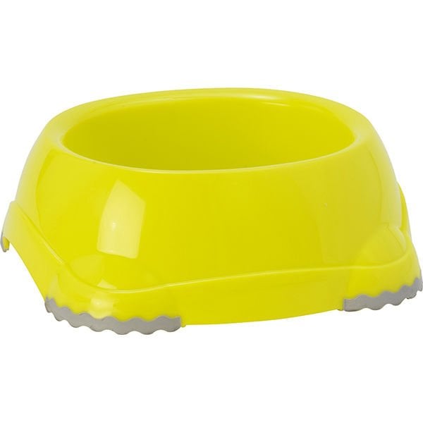Moderna Smart Plastik Kedi ve Köpek Mama ve Su Kabı Sarı 735 Ml
