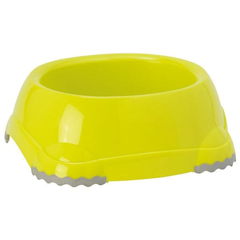 Moderna Smart Plastik Kedi ve Köpek Mama ve Su Kabı Sarı 1248 Ml