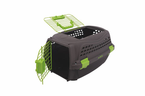 M-Pets Eco Giro Carrier Kedi ve Küçük Irk Köpek Taşıma Çantası 51.6x32.7x29.6 Cm Siyah/Turuncu Small