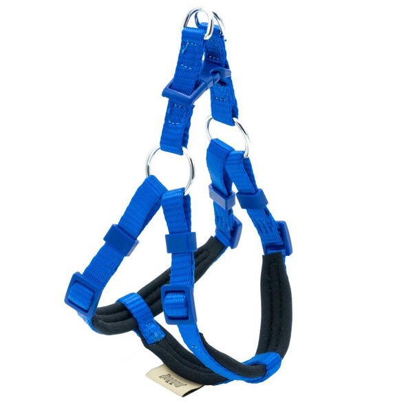 Doggie Comfort Dokuma Ronin Köpek Göğüs Tasması Xxsmall Mavi 1x30-35 Cm
