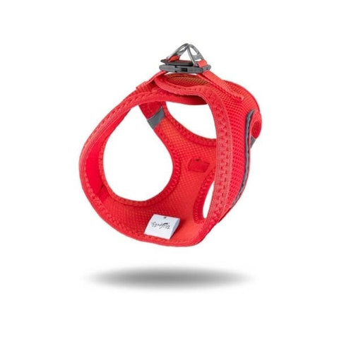 Tailpetz Air Mesh Harness Köpek Göğüs Tasması Large Neon Kırmızı 40-67x62-107 Cm