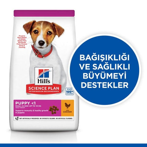 Hills Puppy Small  Miniature Tavuklu Küçük Irk Yavru Köpek Maması 3 Kg