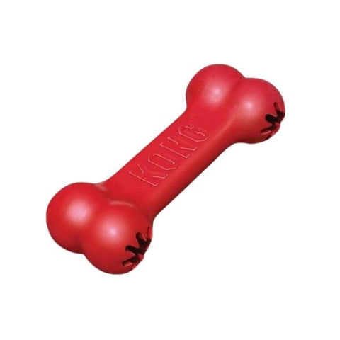 Kong Kemik Şeklinde Kauçuk Köpek Oyuncağı Large 21 Cm Kırmızı
