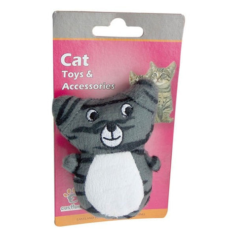 Eastland Kaplan Hışırtılı Peluş Kedi Oyuncağı 9 Cm