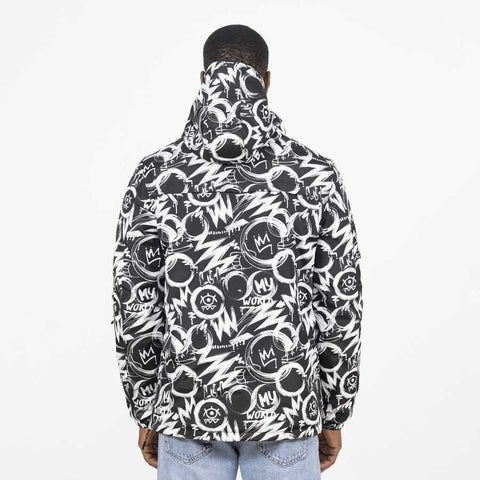 Lindo Dogs People Quantum Unisex Yağmurluk Siyah Beden XxLarge