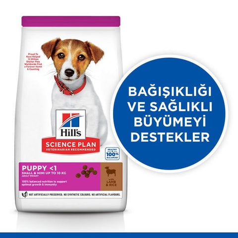 Hills Puppy Small  Mini Kuzu Etli Küçük Irk Yavru Köpek Maması 6 Kg