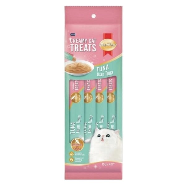 Smartheart Ton Balıklı Sıvı Kedi Ödül Maması 1 Adet 4x15 Gr