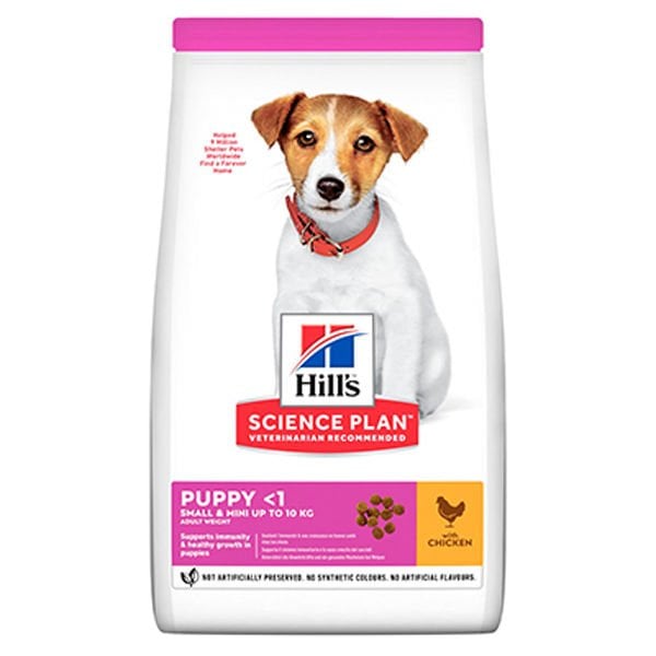 Hills Puppy Small  Miniature Tavuklu Küçük Irk Yavru Köpek Maması 1.5 Kg