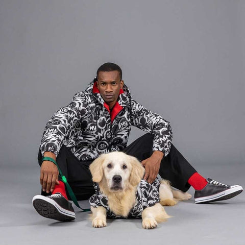 Lindo Dogs People Quantum Unisex Yağmurluk Siyah Beden XxLarge