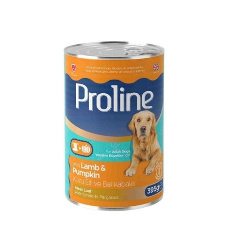 Proline Pate İçinde Et Parçacıklı Kuzu Etli Ve Bal Kabaklı Yetişkin Konserve Köpek Maması 1 Adet 395 Gr