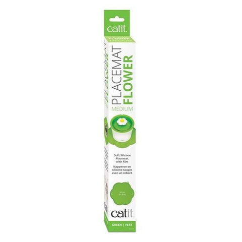 Hagen Catit Kedi Çiçek Şekilli Su Pınarı Altlığı Yeşil 30 Cm
