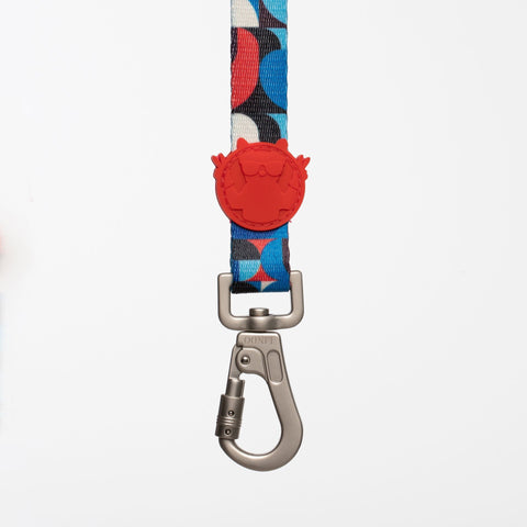 Lindo Dogs Red Line Köpek Gezdirme Kayışı Kırmızı/Mavi Medium