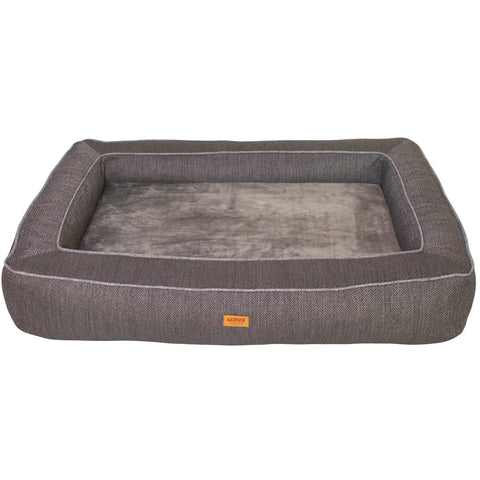 Lepus Comfort Kedi ve Köpek Yatağı Medium Antrasit 80x55x17 Cm