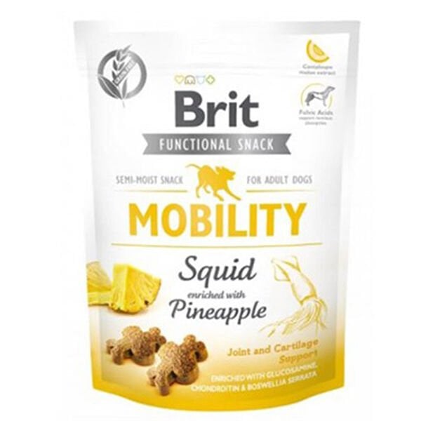 Brit Mobility Ananas ve Kalamarlı Köpek Ödül Maması 1 Adet 150 Gr