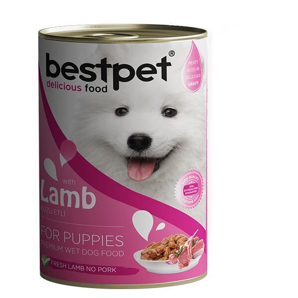 Bestpet Kuzulu Jöleli Yavru Köpek Konservesi 1 Adet 400 Gr