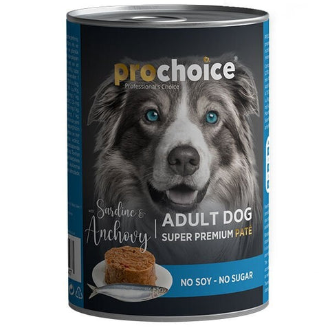 Pro Choice Adult Sardunya ve Hamsili Yetişkin Köpek Konservesi 1 Adet 400 Gr