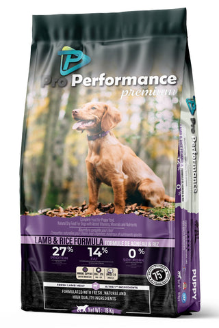 Pro Performance Kuzu Etli ve Pirinçli Yavru Köpek Maması 18 Kg