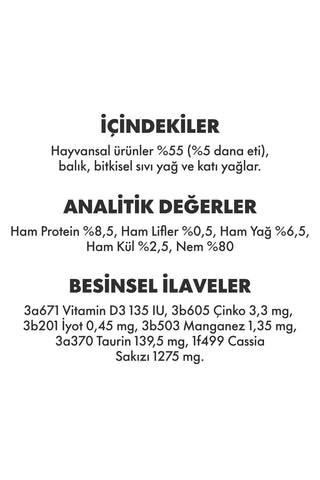 Pro Performance Ultra Premium Dana Etli Yetişkin Konserve Kedi Maması 1 Adet 400 Gr