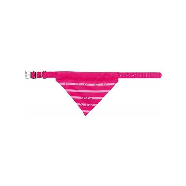 Trixie Köpek Bandana Tasma Fuşya Medium 20 Mm 30-38 Cm