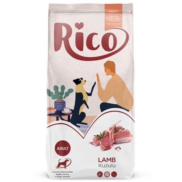 Rico Kuzulu Yetişkin Köpek Maması 15 Kg